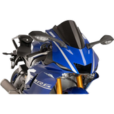 PUIG HI-TECH PARTS Race Windscreen - 14-1/4" - Black - Yamaha 9723N